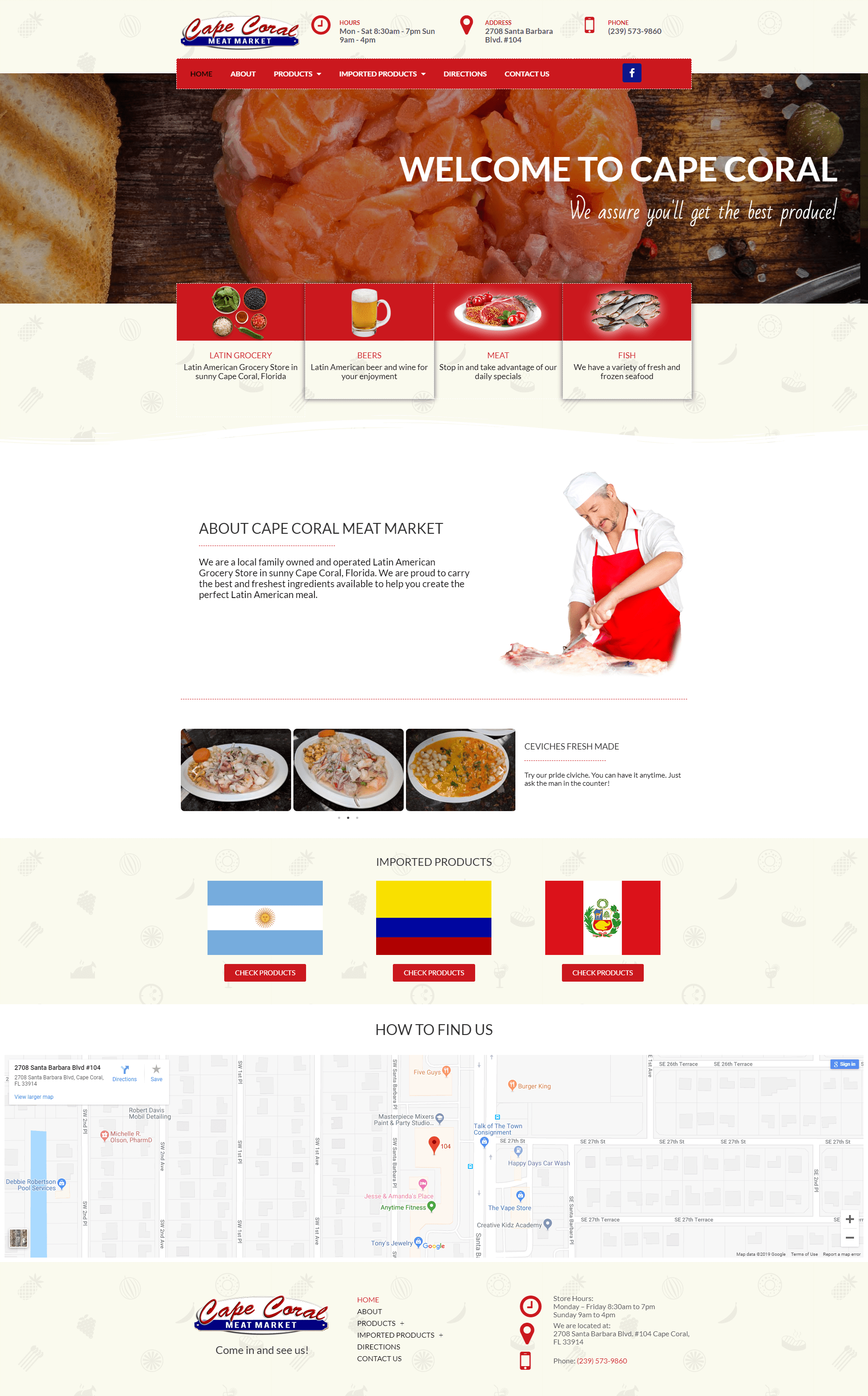 Cape Coral Meat Market  Design Fort Myers